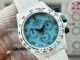Swiss Replica ATE Rolex Daytona Tiffany Blue Dial White Rubber Strap Watch (3)_th.jpg